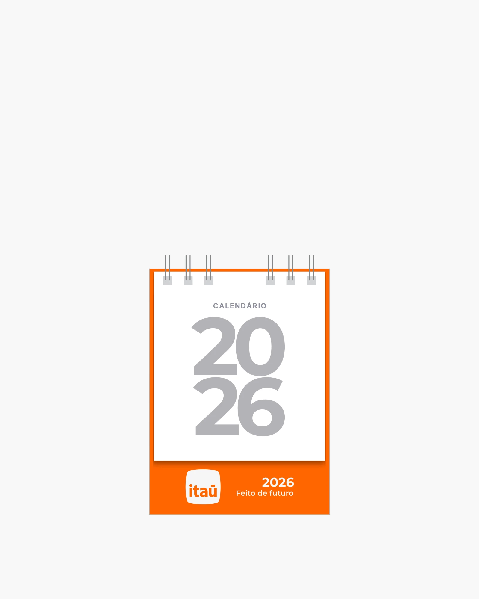 MKP-CALENDARIOCORP26-00 Calendário de Mesa 2026 Corporativo - Imagem 1