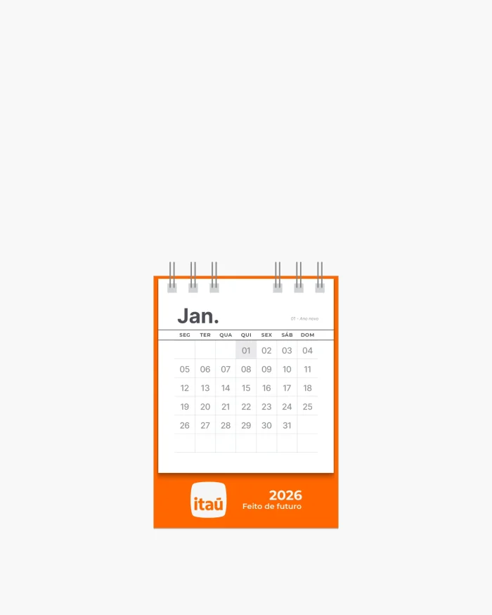 Calendário de Mesa 2026 Corporativo - Imagem 2