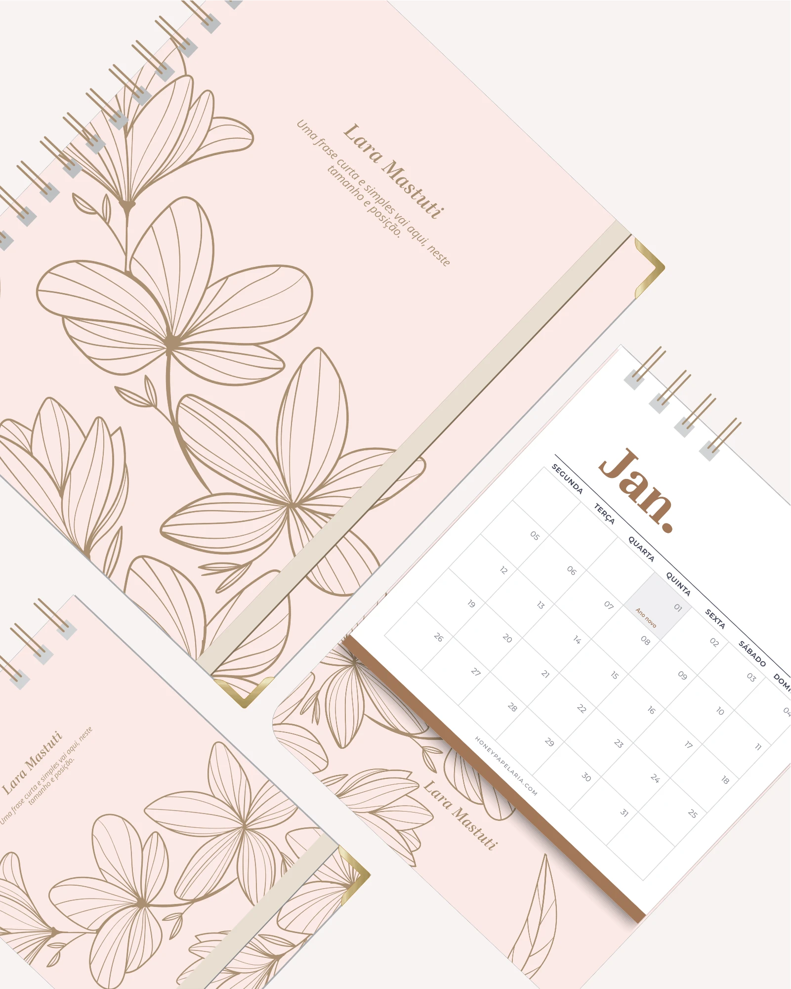 MKP-KITHONEYPLANNER26-000 Kit Office Planner Semanal 2026