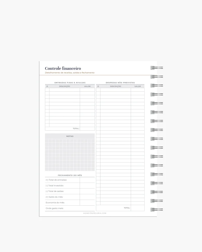 Planner Diário 2026 Semestral - Imagem 8